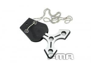 FMA Triangle Necklace (bk) TB323